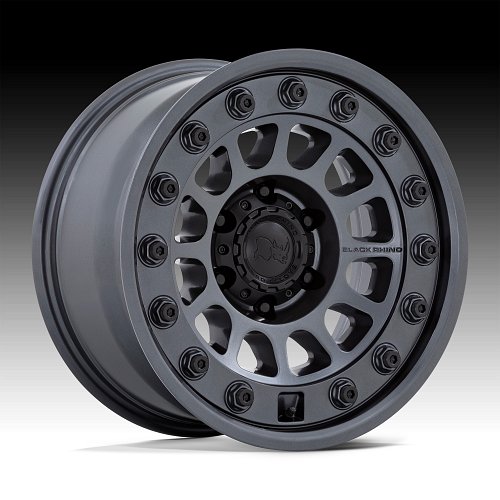 Black Rhino Outback Matte Gunmetal Custom Wheels 1